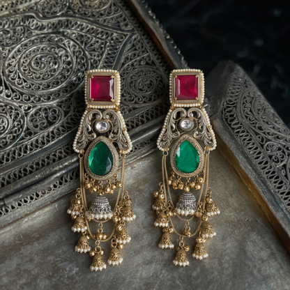 Gulnaar Kashmiri Earrings