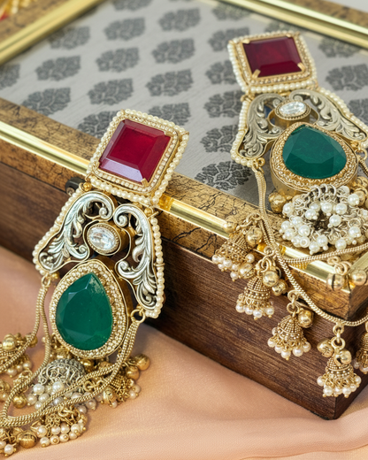 Gulnaar Kashmiri Earrings