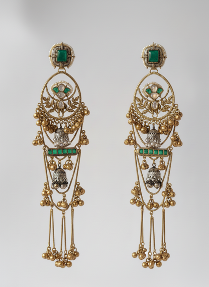 Kashmiri Cascade Danglers