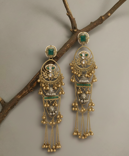 Kashmiri Cascade Danglers