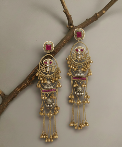 Kashmiri Cascade Danglers