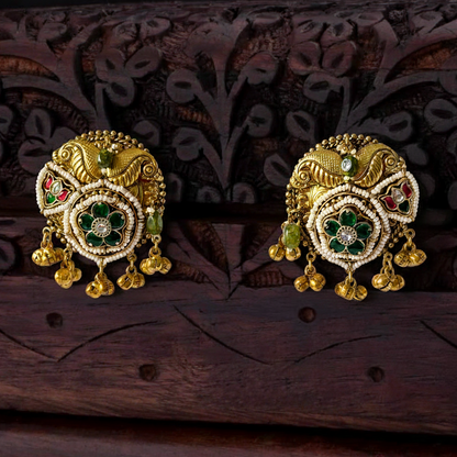 Antique Disc Earrings