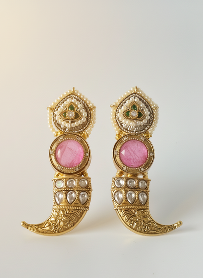 Rajputana Crescent Cuffs