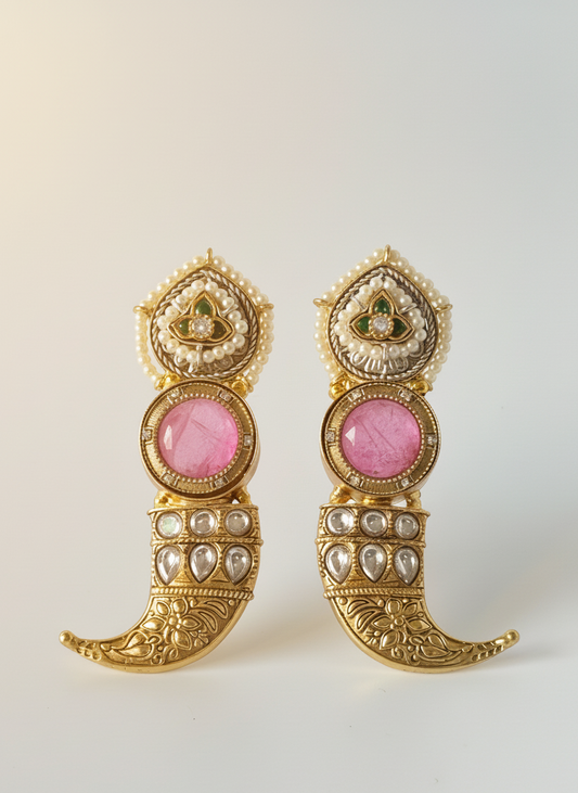 Rajputana Crescent Cuffs