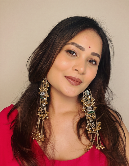 Kashmiri Cascade Danglers