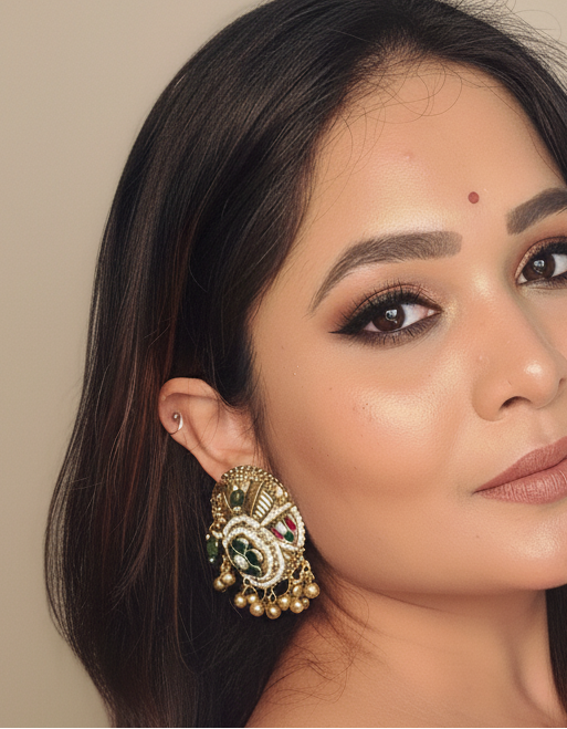 Antique Disc Earrings