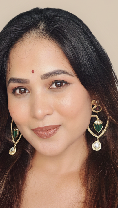 Peacock Grace Earrings