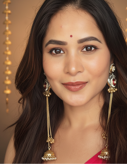 Noor Kashmiri Jhumkas