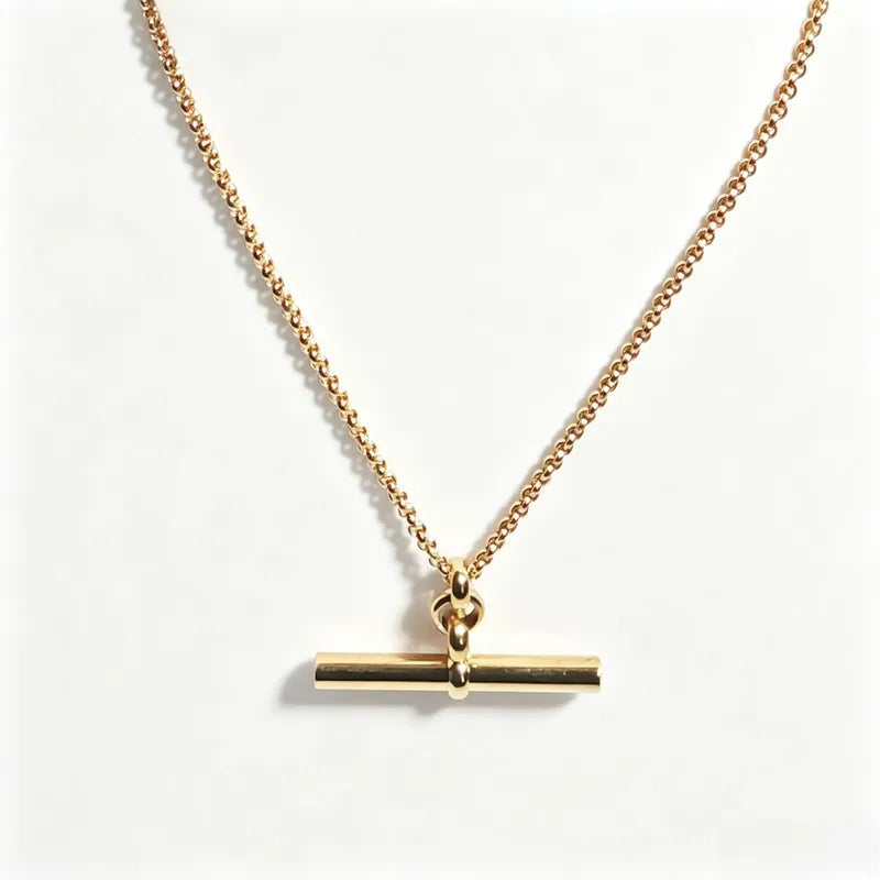 Gia T-Bar Necklace