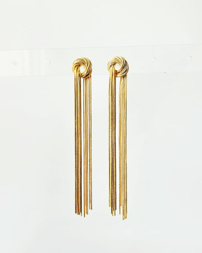 Tassel Knot Earrings