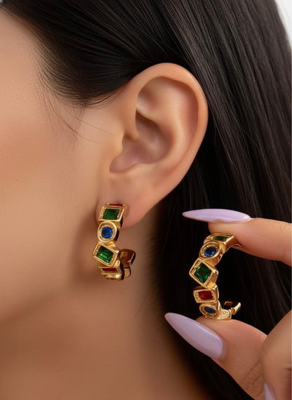 Iris Earrings