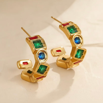 Iris Earrings