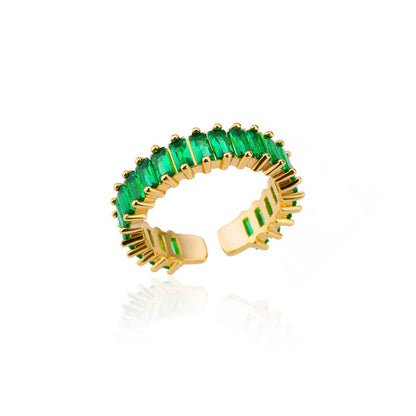 Jade Baguette Ring