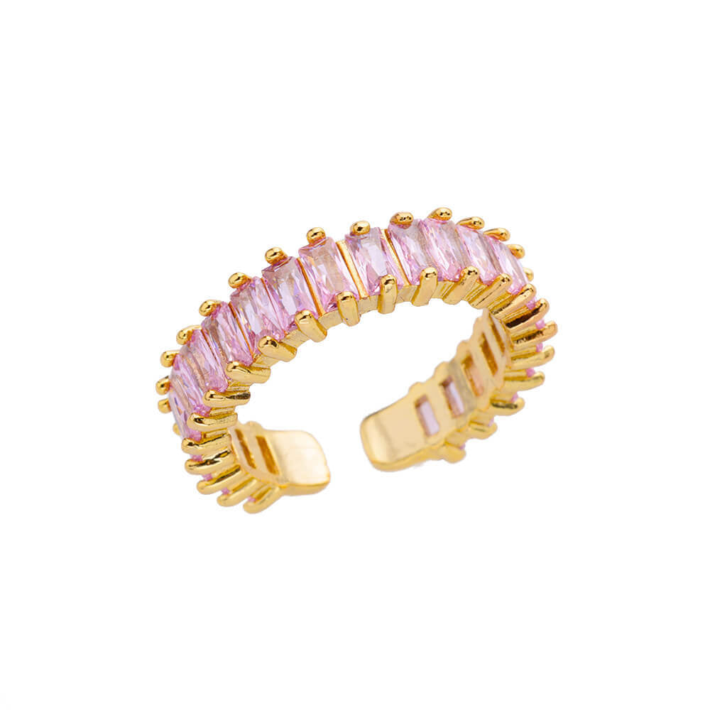Jade Baguette Ring