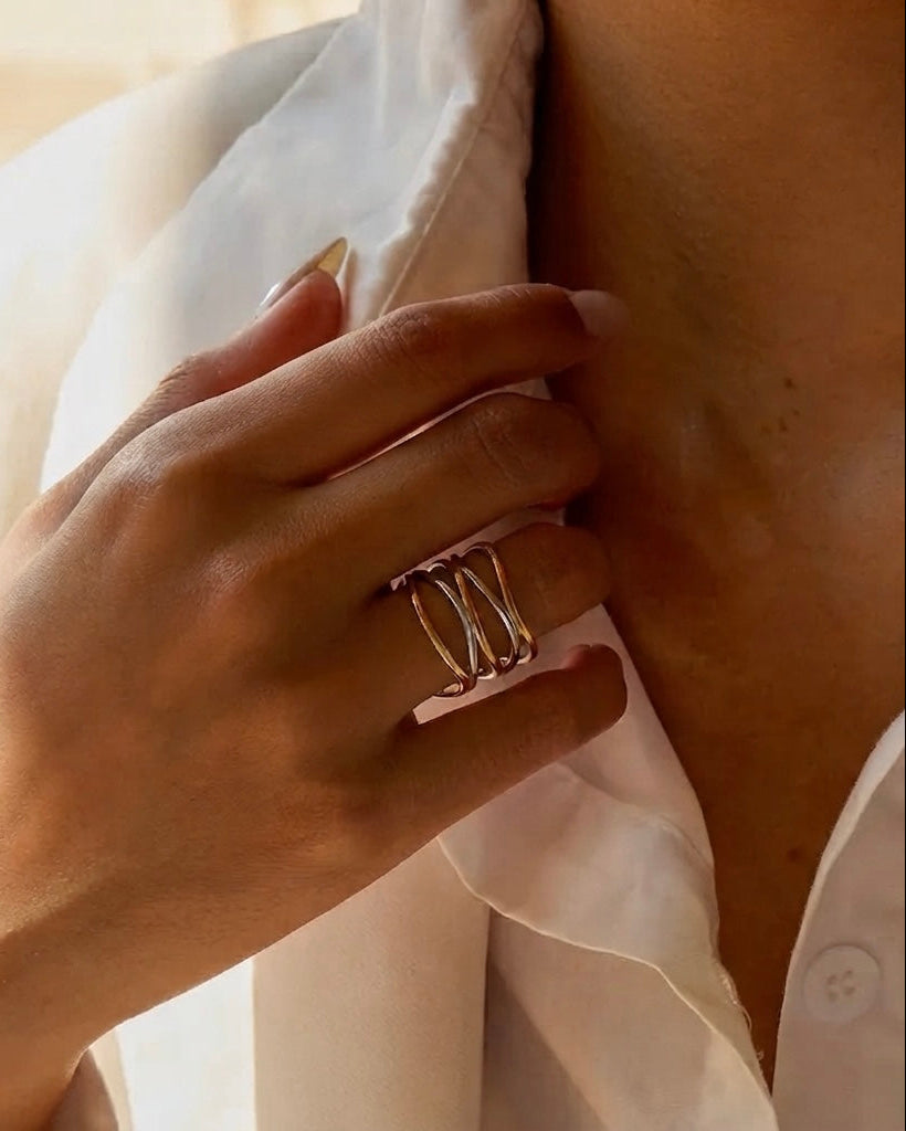 Kira Mixed Metal Ring