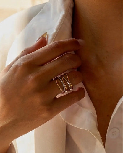 Kira Mixed Metal Ring