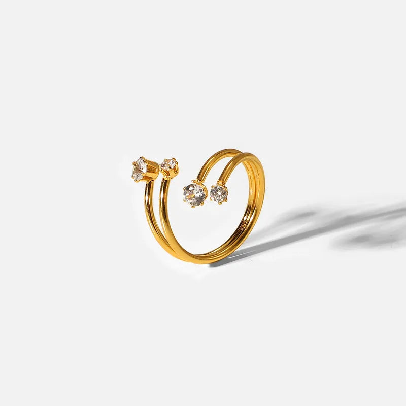Luna Spiral Ring