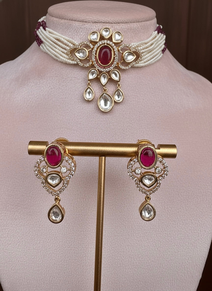 Manikya Choker Set