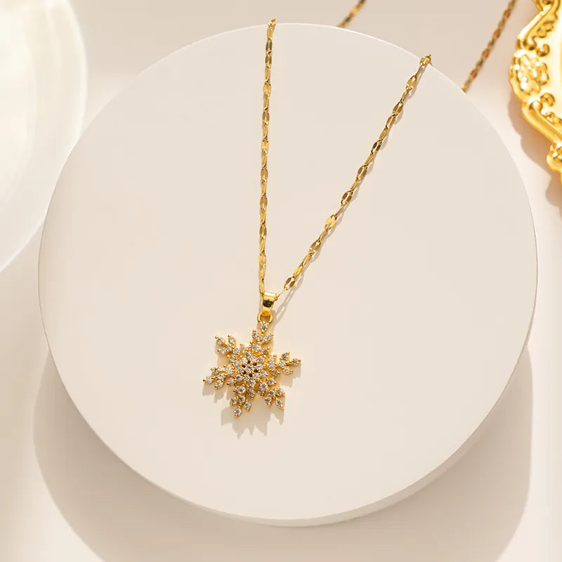 Mia Snowflake Necklace
