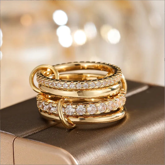 Mila stacked Ring