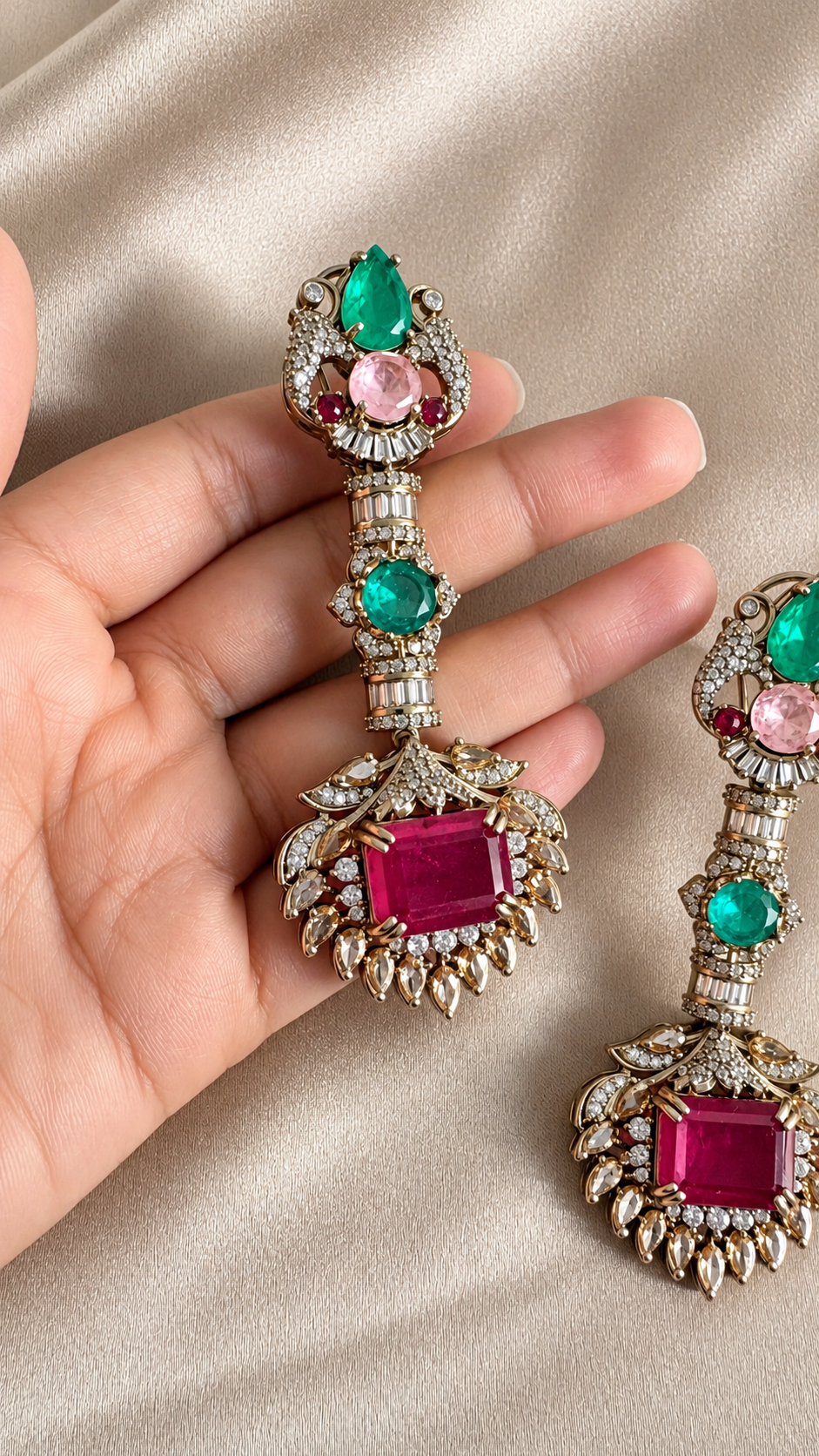 Nayantara Earrings (Gulaab)
