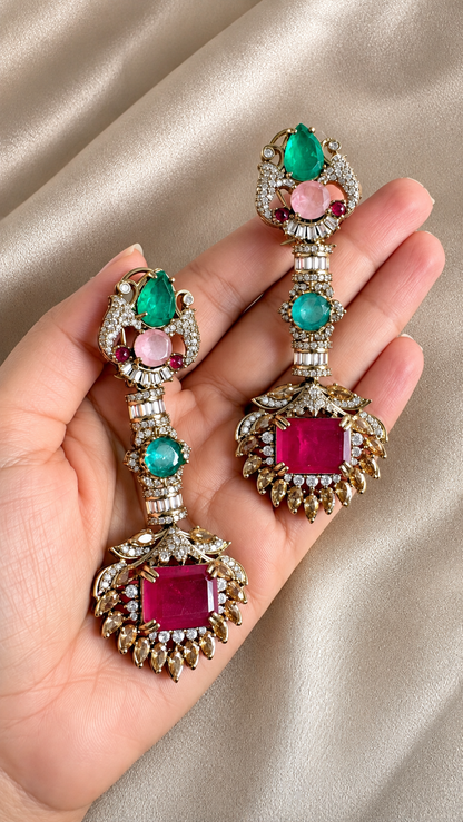 Nayantara Earrings (Gulaab)