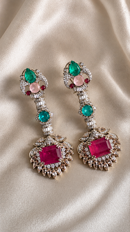 Nayantara Earrings (Gulaab)