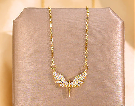 Olivia Angel Necklace