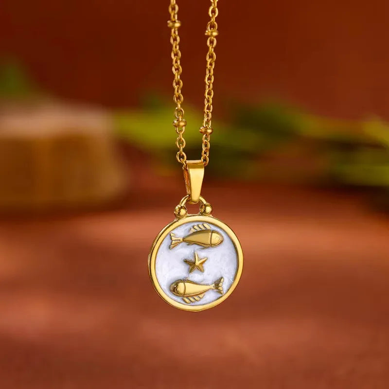 Margaret Sun sign Necklace