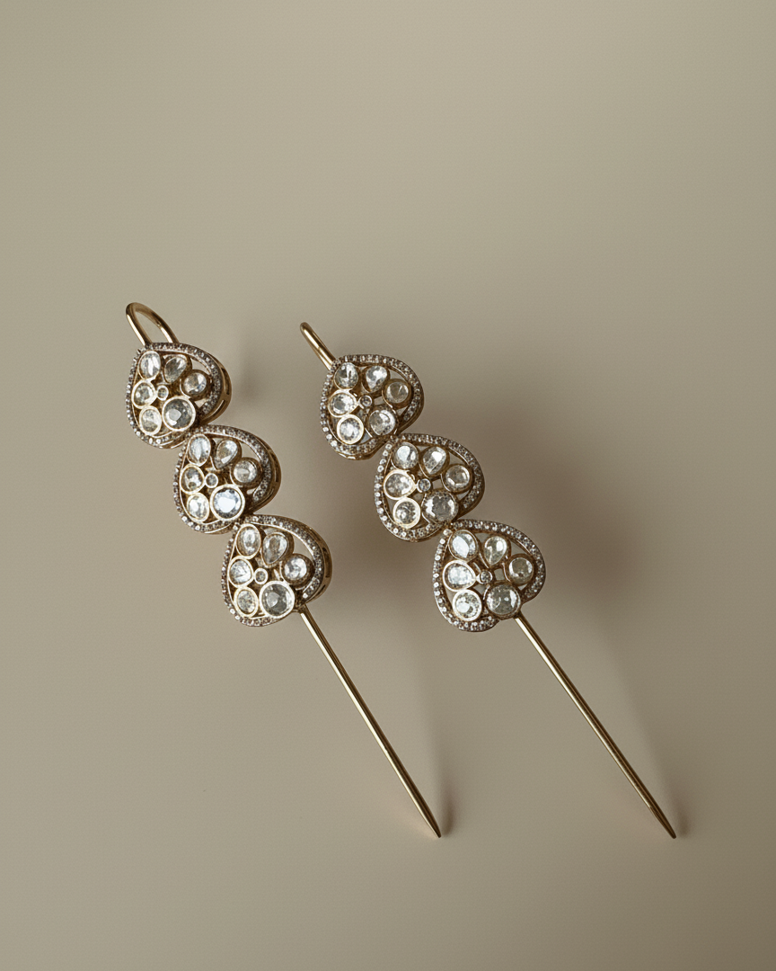 Raj Bari Earcuffs
