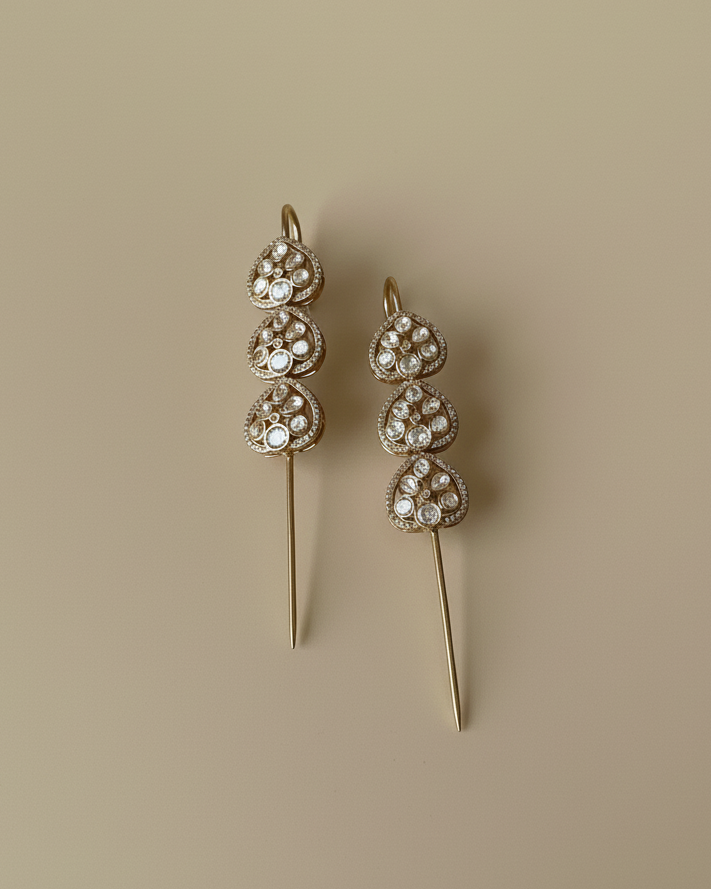 Raj Bari Earcuffs