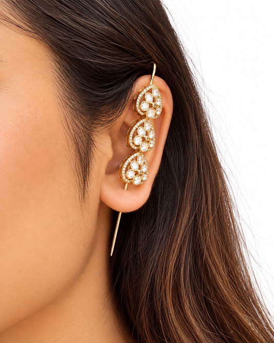 Raj Bari Earcuffs