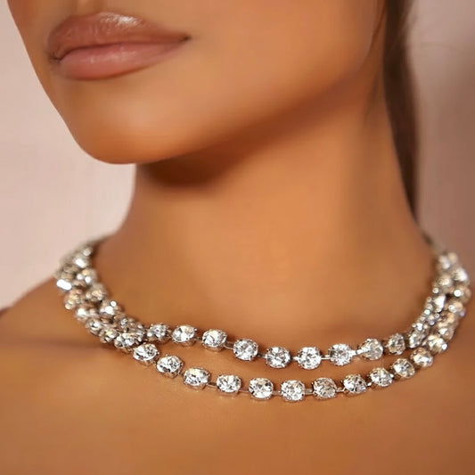 Rose Layered Necklace