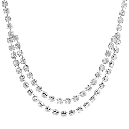 Rose Layered Necklace