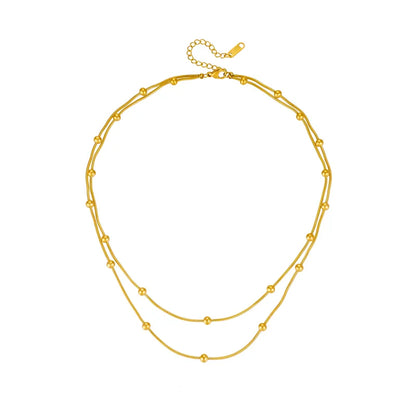 Silk & Satellite Chain Necklace