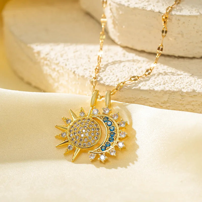Sol & Luna Azure Pendant