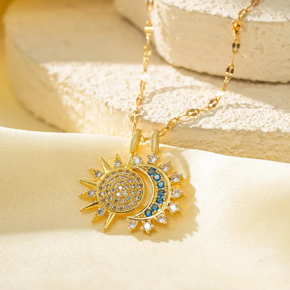 Sol & Luna Azure Pendant