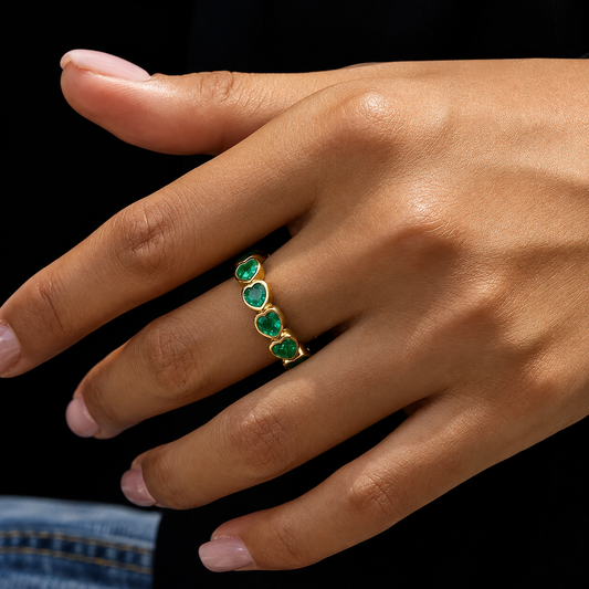 Stacy Matcha Ring