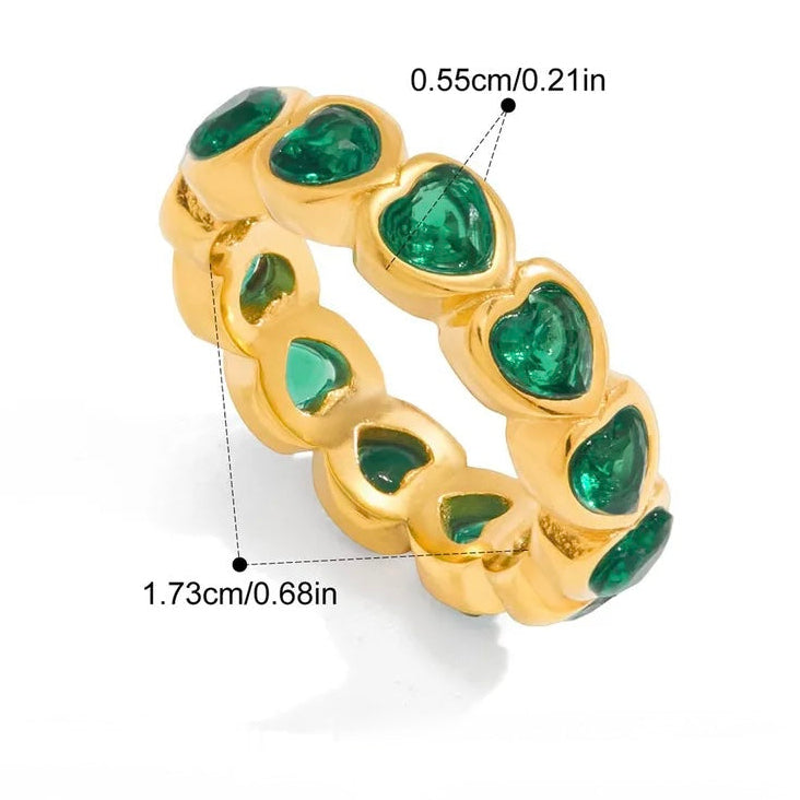 Stacy Matcha Ring