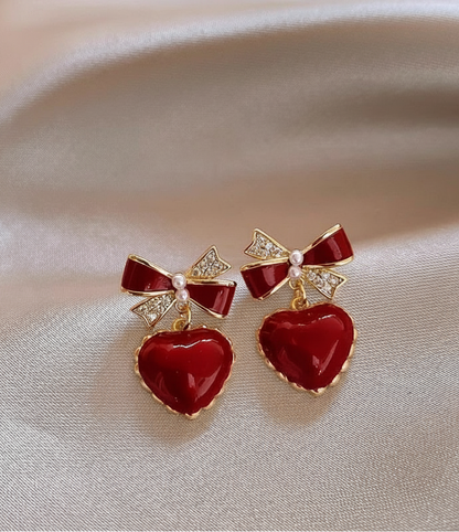 Sweetheart Drop Earrings