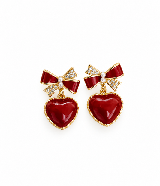 Sweetheart Drop Earrings