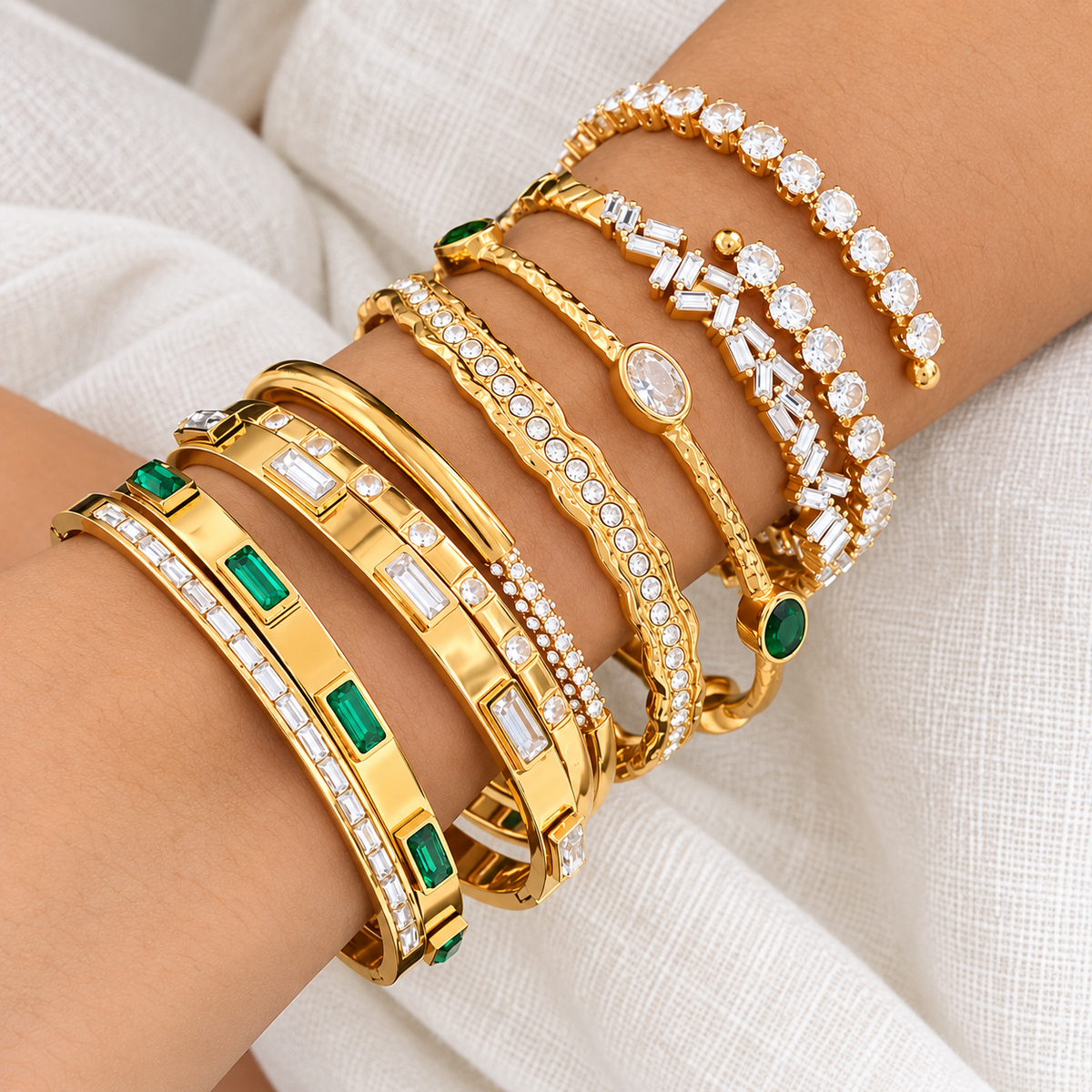 Emma Shimmer Cuff