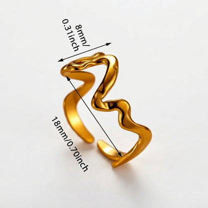 Thea Wave Ring