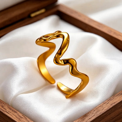 Thea Wave Ring