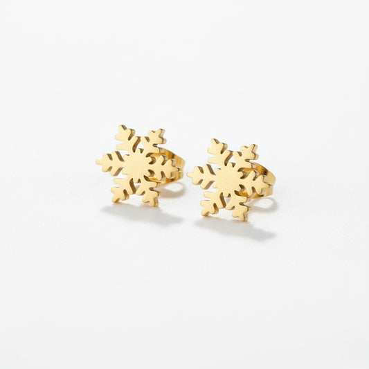 Tia Snowflake Studs