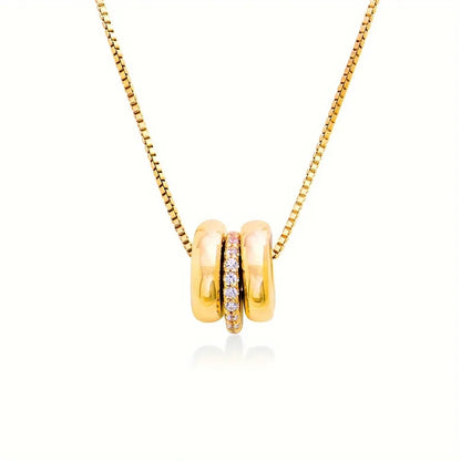Triple Pendant Necklace