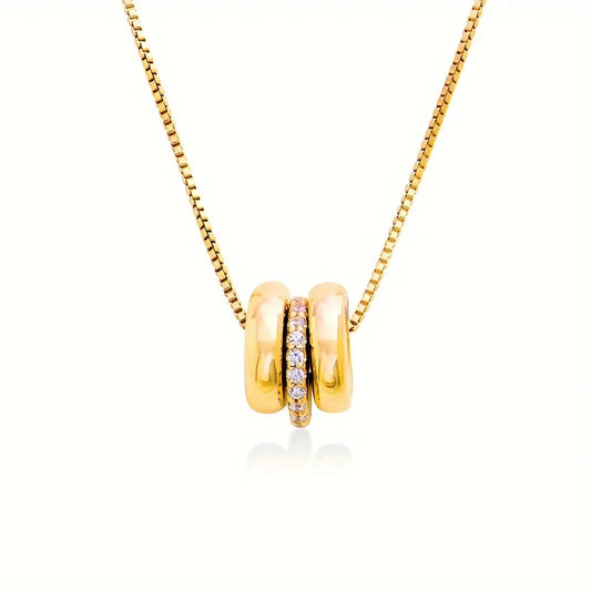 Triple Pendant Necklace