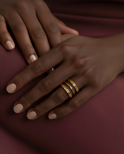 Triple Tier Ring