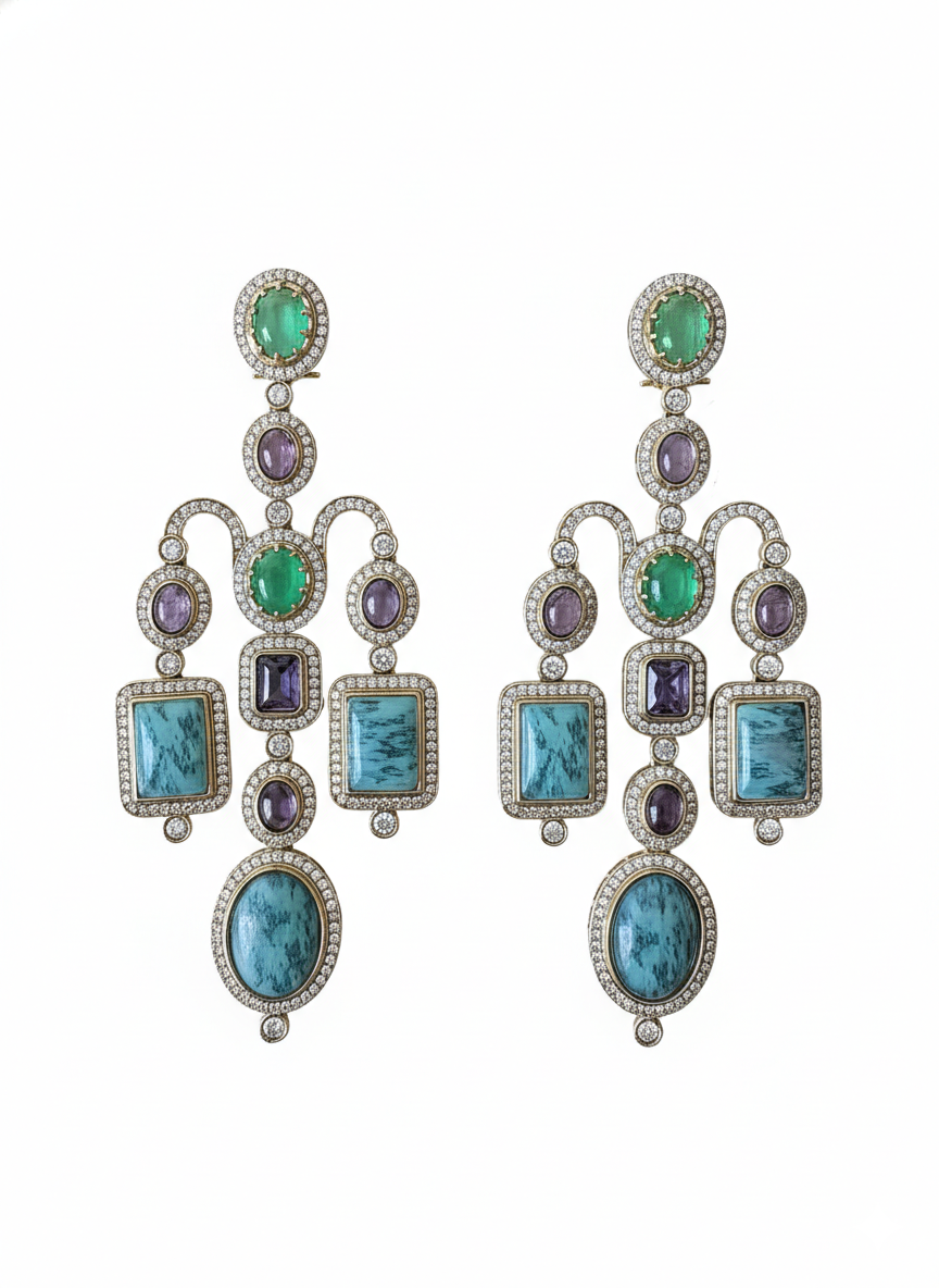 Vanya Chandelier Earrings