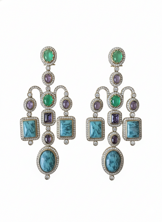 Vanya Chandelier Earrings